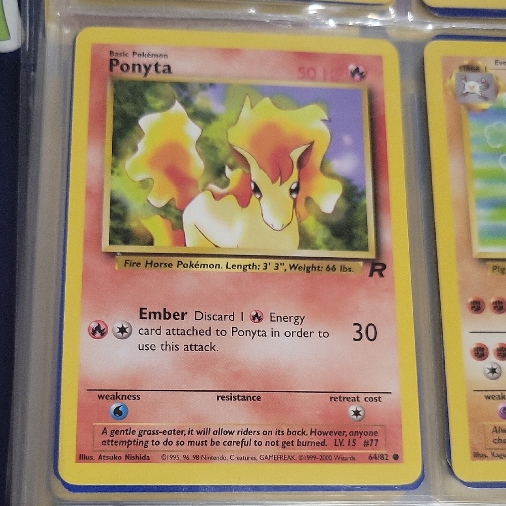 Pokemon Card Ponyta